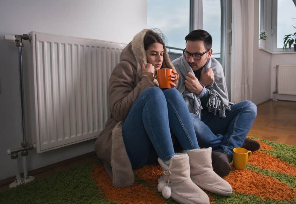 broken heater in New Jersey and couple need an HVAC contractor in New Jersey